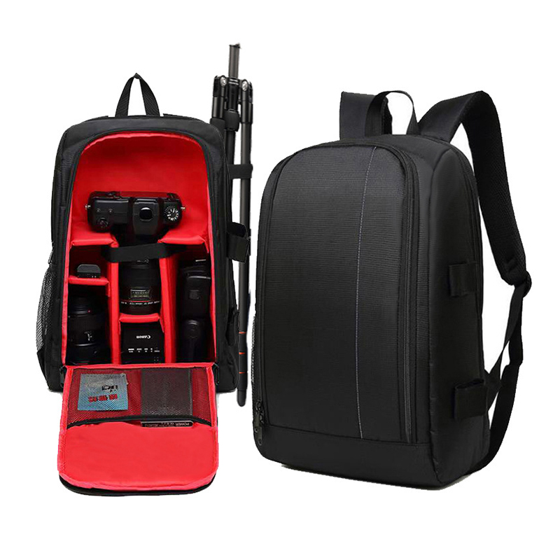 Оптовая продажа, дизайнерский водонепроницаемый рюкзак для камеры dslr