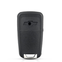 2/3/4 boutons Flip À Distance Clé De Voiture Pliante Coque Pour Chevrolet Camaro/Cruze/Equinox/Impala/Malibu/Sonic