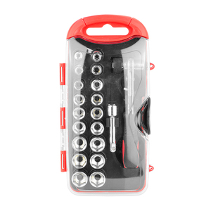 Bộ Công Cụ Ổ Cắm Tay Cầm 124 Cái, Bộ Công Cụ Ổ Cắm Cờ Lê Ổ Cắm Dụng Cụ Cho Xe Hơi - Product Image 2