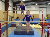 Barres parallèles d'entraînement de gymnastique professionnelle barres asymétriques à vendre