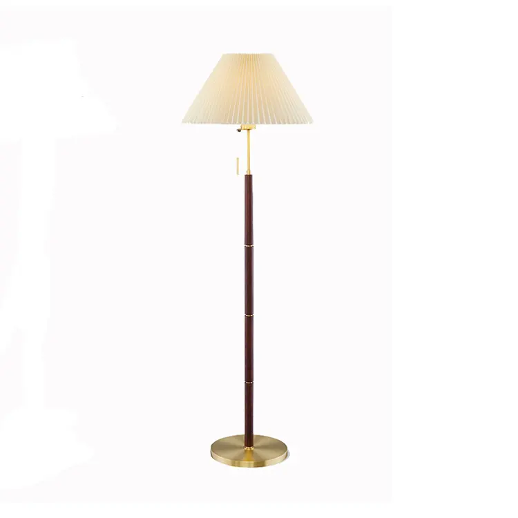 Nordic Wooden Standing Light High Quality Energy Saving Modern Floor Lamp For Decoration Hotel Home