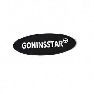 Parche de PVC Suave 2D con Logotipo en Relieve Personalizado para Coser en Etiquetas de Ropa - Product Image 5