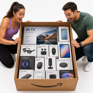 Caja Misteriosa Personalizada <span class=keywords><strong>de</strong></span> Dispositivos Inteligentes al por Mayor: Relojes Inteligentes, <span class=keywords><strong>Gafas</strong></span> Inteligentes, Anillos Inteligentes, Auriculares, Caja Misteriosa <span class=keywords><strong>de</strong></span> <span class=keywords><strong>Amazon</strong></span> para Reventa - Product Image 2