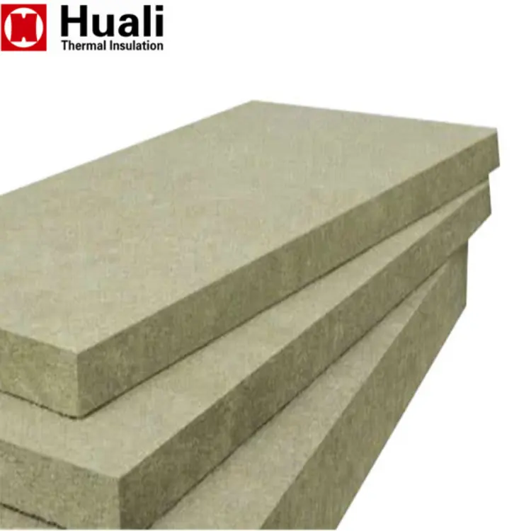 waterproof roof insulation materials water-proof rock wool water-repellent basalt slab rock wool slabs