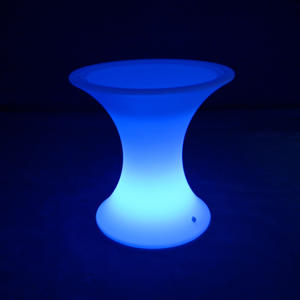 Grand <span class=keywords><strong>pot</strong></span> de fleurs LED de luxe, vase de sol <span class=keywords><strong>lumineux</strong></span> à couleurs changeantes <span class=keywords><strong>pour</strong></span> la décoration de <span class=keywords><strong>jardin</strong></span> et de salon, pots de taille quotidienne - Product Image 5