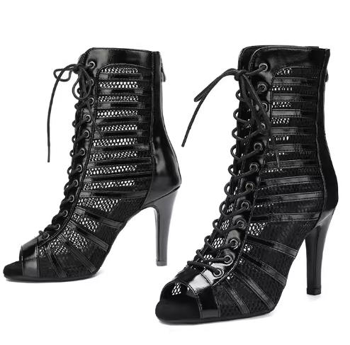 Hauteur du talon noir 7,5 cm