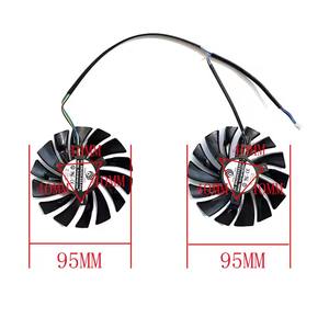 Nuevo ventilador GPU de 95MM y 4 pines PLD10010S12HH para tarjeta gráfica <span class=keywords><strong>MSI</strong></span> <span class=keywords><strong>GEFORCE</strong></span> GTX 1080TI <span class=keywords><strong>1080</strong></span> <span class=keywords><strong>1080</strong></span> 1070TI 1070 1070 1060 - Product Image 6