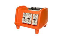 Tableau de distribution industriel 63A / Boîtier de distribution portable australien avec prises 6x15A et 2x32A, protection RCD et RCBO