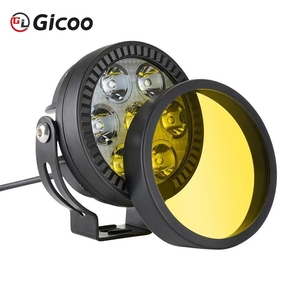 Phares LED 100W pour moto, éclairage auxiliaire pour voiture, moto, 3000K 6000K, projecteurs LED pour voiture - Product Image 3