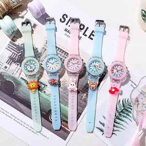 Reloj Infantil de Dibujos Animados, Lindos Relojes con Luces para Niños y Niñas, Reloj de Pulsera de Cuarzo con Animales, Reloj para Niños - Product Image 1