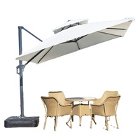 2024 Summer Offre Spéciale Garden Outdoor Parasol suspendu portable avec pliable et rotatif
