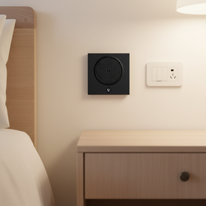 Téléphone mural standard 86 mm style interrupteur mural pour hôtel, appel rapide vers la réception, mains libres HD, téléphone mural - Product Image 1
