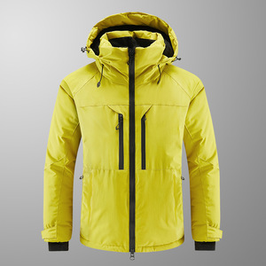 Giacca da sci Unisex da esterno con Snowboard cappotto con ciaspole antivento impermeabile e ispessito caldo caldo con cappuccio termico Plus Size - Product Image 6