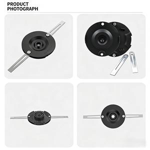 Replacement Trimmer Head Blade Set 2 pack for AFS 23-37 Strimmer RSAFS-23 Black with Metal Blade, Cap, Blade Holder - Product Image 3