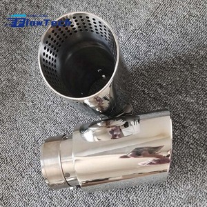 ปลายท่อไอเสียสแตนเลสแบบตาข่าย ดีไซน์แบบมีรูพรุน สำหรับตกแต่งรถยนต์ - Product Image 4