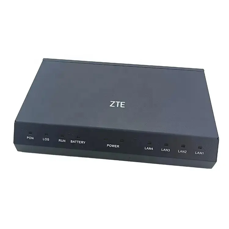 Gloednieuwe Originele Zte Zxa10 F 400G 4ge Ethernet Ijzeren Doos Ethernet Modem Wifi Router Epon Onu F 400G