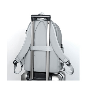 Mochilas escolares personalizadas al por mayor, mochila informal de nailon para adolescentes, mochilas escolares para estudiantes universitarios, mochila Unisex - Product Image 6