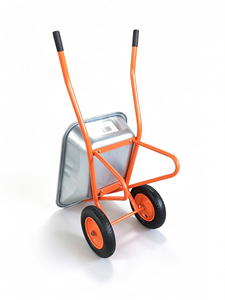 <span class=keywords><strong>Brouette</strong></span> de jardin à double <span class=keywords><strong>roue</strong></span> galvanisée avec deux roues en mousse PU <span class=keywords><strong>pleine</strong></span> pour la Russie et la Pologne - Product Image 6