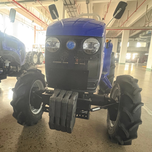 Tracteur agricole multifonctionnel haute performance 4x4 50 CV, tracteur compact utilitaire avec attelage avant - Product Image 3