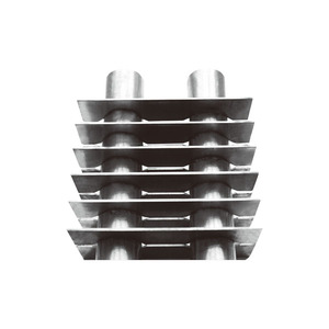 Tubes économiseurs d'énergie ORL pour échangeur de chaleur de chaudière à vapeur |   Économiseur de chaleur à ailettes plates H Fin - Product Image 1