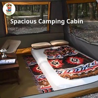 Tente gonflable automatique à ouverture rapide, imperméable, quatre saisons, en tissu Oxford, pour le camping en plein air, les séjours de nuit, les enfants