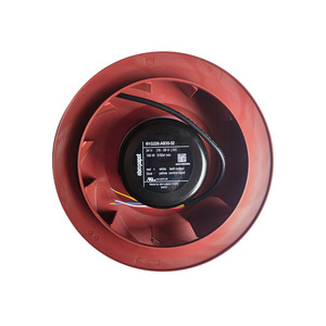 For R1G220-AB35-52 220mm 24VDC 106W 5.0A 3150RPM 1145m3/h Ball Bearing EC Motor OEM Centrifugal Cooling <b>Fan</b> - Product Image 1