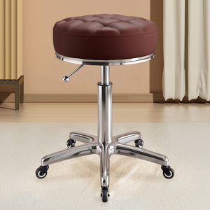Beauty chair with sliding wheels hair salon chair beauty salon special large work <b>stool</b> height-adjustable rotating chair - Product Image 2