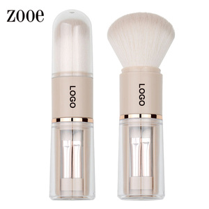 Beliebteste Mini tragbare benutzer definierte koreanische 5 in 1 einziehbare abnehmbare rotierende Augen Make-up Pinsel für die Reise - Product Image 1