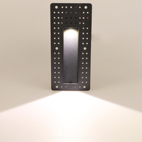 Lampes à LED étanches pour marches d'escalier, éclairage extérieur pour escaliers, lampes murales encastrées sans cadre