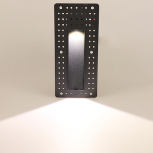 Luci LED Impermeabili per Gradini, Illuminazione per Scale da Esterno, Lampada da Parete Incassata Senza Cornice - Product Image 3