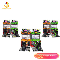 Machine de jeu de course de voiture de moto à pièces GP Moto Bike Full Motion