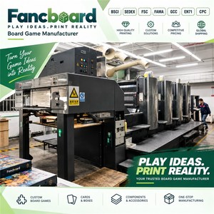 <span class=keywords><strong>Jeu</strong></span> de société de dextérité Fancboard Custom MARBLE MAZE |   Carton plié en quatre parties |   OEM/ODM - Product Image 6
