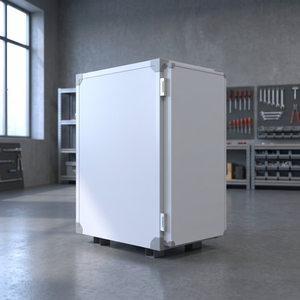 Chambre froide isotherme portable Esfrigo personnalisable 315L ES315V pour stockage, distribution et livraison en chaîne sur camion de livraison, haute résistance, longue durée - Product Image 3