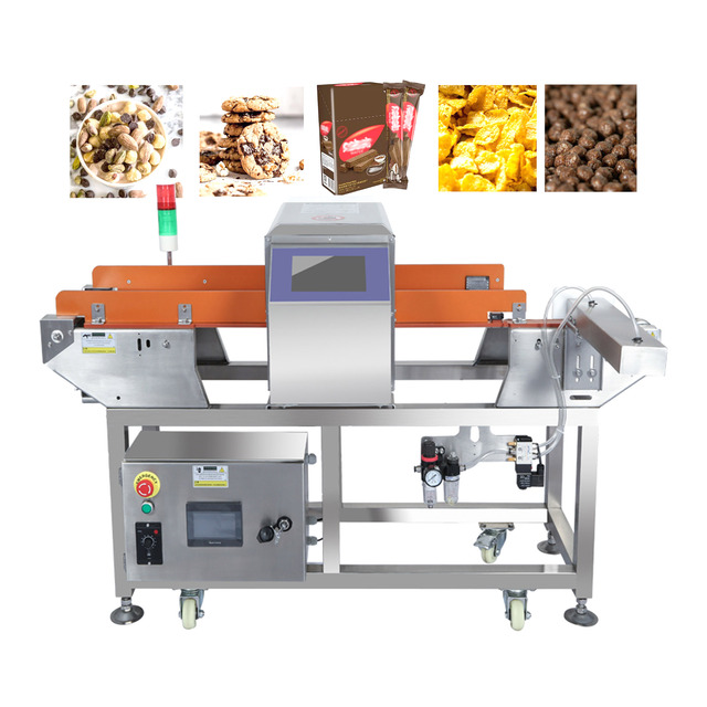 Shanan Sa-990 Metal Detector Machine System Ethernet 10-inch Sensitivity 12cm Coil Diameter for Aluminum Foil Bags 304 SUS