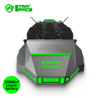 Parc d'attractions des astronautes Vr Warship 9D Virtual Reality Driving Simulator Rides Game Machine 9D Vr Flight Simulator VR Star Space