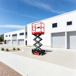 Pengiriman Gratis 4m 6m 8m 12m 14m 16m <span class=keywords><strong>Scissor</strong></span> <span class=keywords><strong>Lift</strong></span> Portabel Beroda dan Dapat Bergerak Sendiri untuk Bengkel - Product Image 4