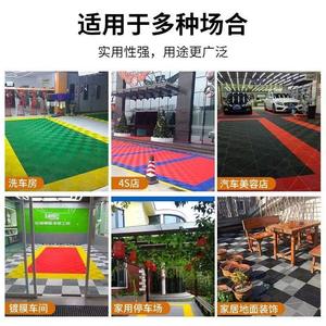 1.8cm d'épaisseur PP carreaux de sol de Garage à emboîtement tapis de sol de salle de lavage de voiture <span class=keywords><strong>dalle</strong></span> de sol multifonction pour Garage livraison directe - Product Image 6