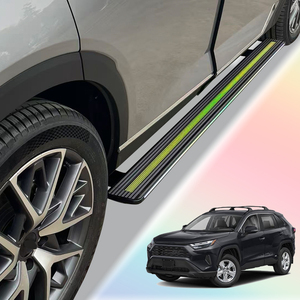 Estribos Laterales de Aleación de Aluminio de Súper Calidad con Iluminación LED para <span class=keywords><strong>Toyota</strong></span> <span class=keywords><strong>RAV4</strong></span> 2020-2025 - Product Image 3