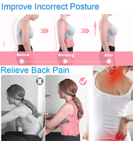 Usine directe unisexe réglable Posture Correction ceinture lombaire clavicule soutien dos orthèse assis Posture correcteur