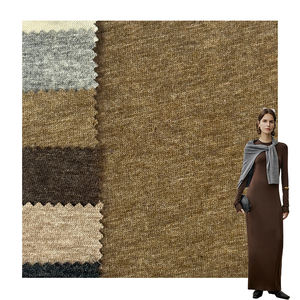 Tissu en jersey mélangé <span class=keywords><strong>de</strong></span> coton <span class=keywords><strong>laine</strong></span> mérinos ultra-doux tricot chiné superfin pour vêtements <span class=keywords><strong>de</strong></span> sport T-shirts robes vêtements <span class=keywords><strong>de</strong></span> nuit <span class=keywords><strong>de</strong></span> <span class=keywords><strong>base</strong></span> - Product Image 1