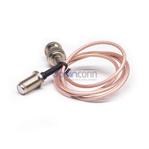 सीधे बीएनएससी पुरुष से एफ प्रकार महिला वीडियो केबल rg179 एक्सटेंशन rf केबल - Product Image 2