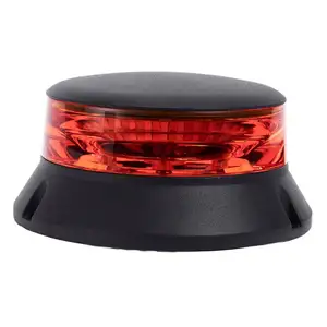 Led Knipperend Baken Ip65 Waarschuwingslicht Magnetische Basis Oranje Led Baken Waarschuwingslampje