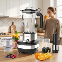 Mixeur multifonctionnel avec hachoir à viande, moulin à café et fonction smoothie – Direct Usine
