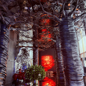 โรงงานรับทำโครงการต้นไม้ประดิษฐ์ ต้นไทรเบญจามีนา ไฟเบอร์กลาส เกรดเชิงพาณิชย์ เป็นมิตรกับสิ่งแวดล้อม ทนรังสียูวี สำหรับงานจัดสวนและรีสอร์ท - Product Image 2