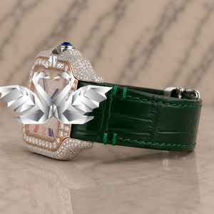 Premium Quality Classic Green Rubber Strap Mechanical Luxury Watch Stainless Steel Case Crystal Bezel Analog Limited Edition - Product Image 2