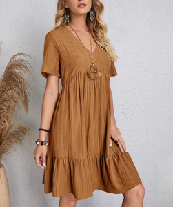 Vestidos de mujer casual verano modesto <span class=keywords><strong>2023</strong></span> verano Mujer vestido para mujer envío gratis - Product Image 5