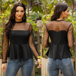 Encuentre el mejor fabricante de blusas negras elegantes y blusas negras  elegantes para el mercado de hablantes de spanish en alibaba.com