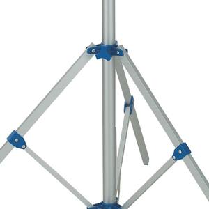 Étagère à linge <span class=keywords><strong>pliable</strong></span> en aluminium avec 3 bras, 1-15M, ligne à vêtements d'extérieur, support de séchage rotatif - Product Image 2
