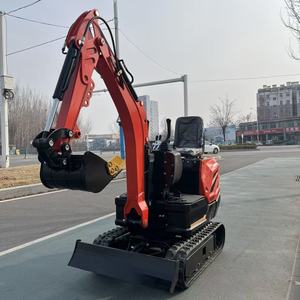 Excavadora Agrícola Compacta DY de 1-2 Toneladas, Tipo Oruga, con Motor EPA, Capacidad de Cucharón Hidráulico de 0.025m, 2 Años de Garantía, Alta Eficiencia - Product Image 1