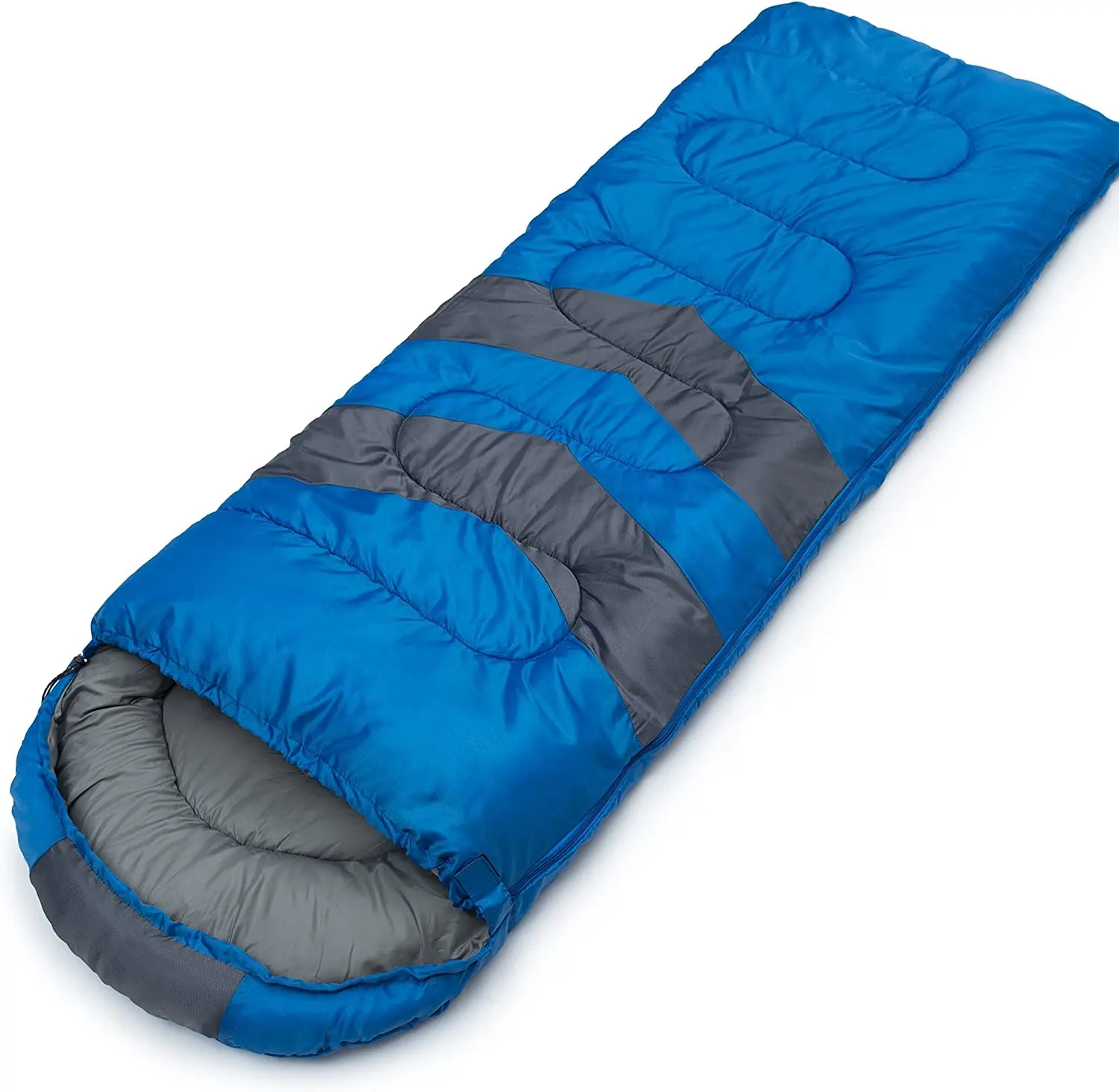 high quality 170T polyester silk Adult custom ultralight portable outdoor washable down camping waterproof trek sleeping bag